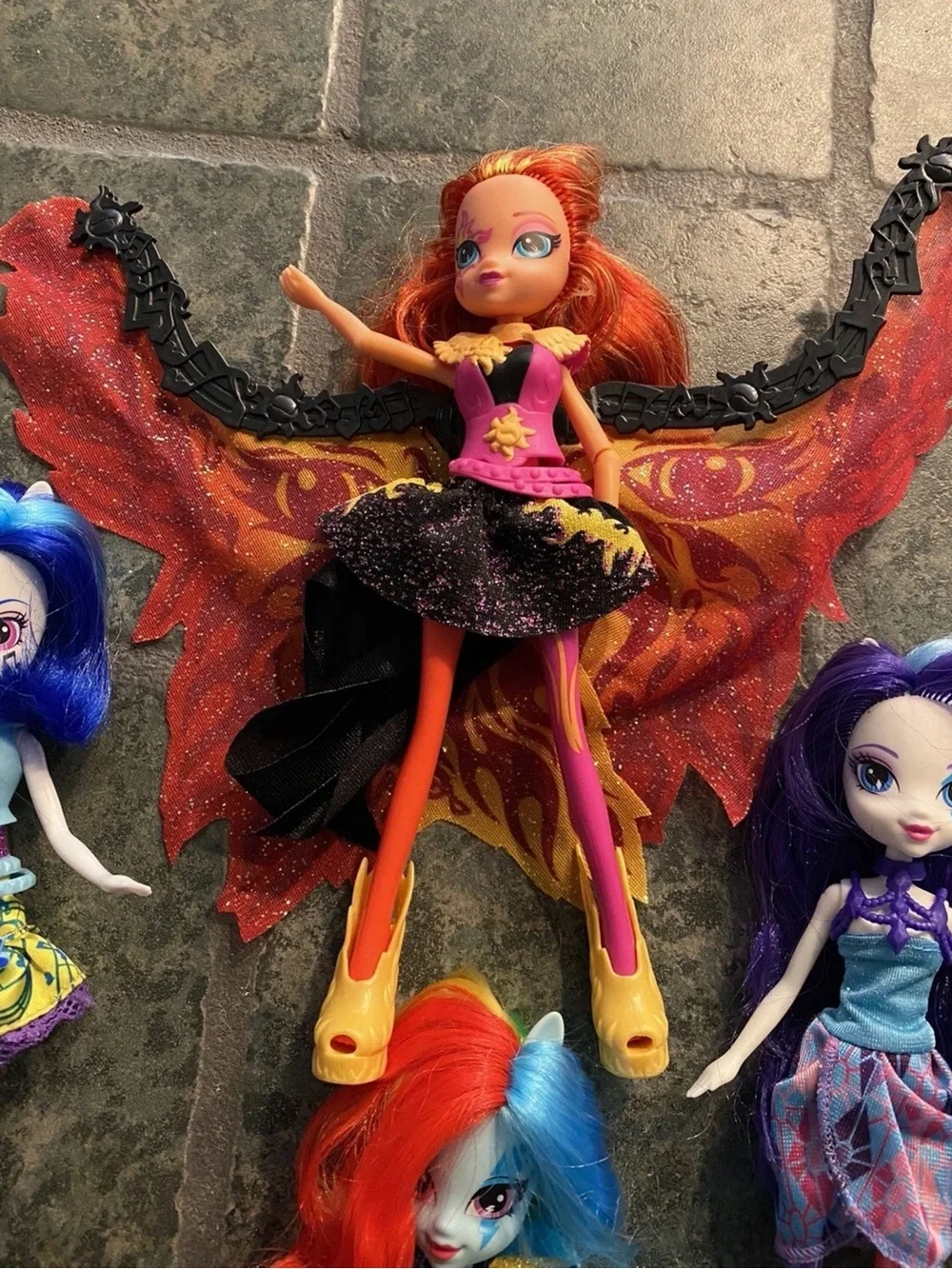 My Little Pony Equestrian Girls Lot of 4